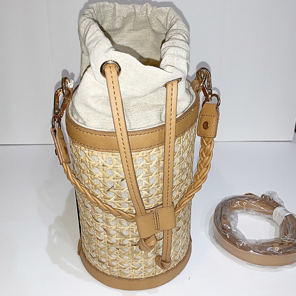 Tommy Bahama Bags Nwt Tommy Bahama Rattan Bucket Bag Crossbody Bag